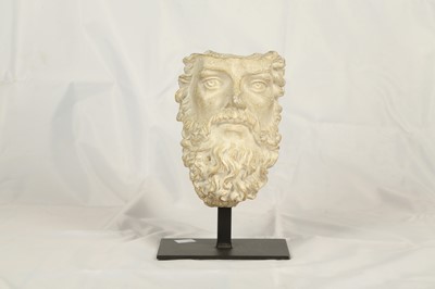 Lot 231 - PURE WHITE LINES, AFTER THE ANTIQUE, TWO CLASSICAL BUSTS