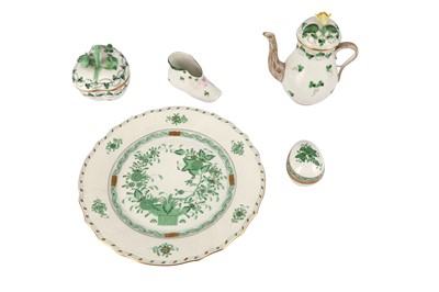 Lot 251 - A COLLECTION OF HEREND PORCELAIN ITEMS