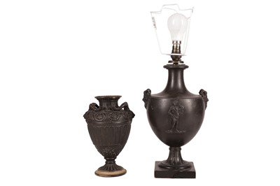 Lot 316 - A GERMAN NEOCLASSICAL REVIVAL VASE BY GERBING AND STEPHAN, LATE 19TH CENTURY