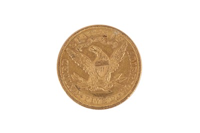 Lot 66 - A UNITED STATES OF AMERICA 1904 GOLD FIVE DOLLARS COIN