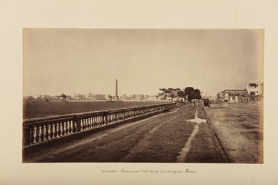 Lot 543 - VIEWS OF CALCUTTA BY SAMUEL BOURNE (1834 - 1912)