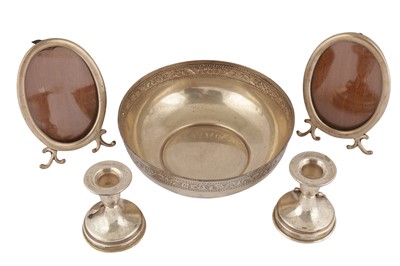 Lot 93 - A LATE 20TH CENTURY INDIAN SILVER BOWL, BOMBAY CIRCA 1980