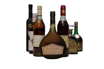 Lot 122 - Rich Armagnac, Cognac and Brandy Selection