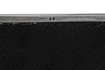 Lot 81 - A Victorian sterling silver mounted Limoges enamel carte de visite album, London 1870 by Henry William Dee