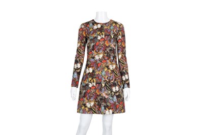 Lot 68 - Valentino Garavani Silk Butterfly Print Dress - Size 40