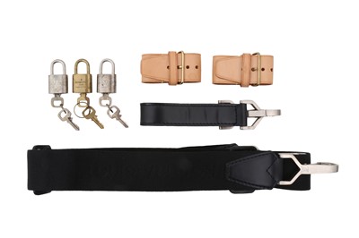 Lot 542 - Louis Vuitton Padlock and Luggage Strap Collection
