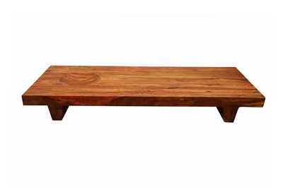 Lot 518 - THE CONRAN SHOP, A MANGO WOOD LOW TABLE