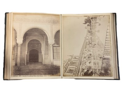 Lot 228 - Photo album.- Laurent (Jean) & Garzon (Rafael) ‘Spain. 1893’