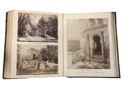 Lot 228 - Photo album.- Laurent (Jean) & Garzon (Rafael) ‘Spain. 1893’