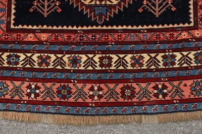 Lot 633 - A FINE EAST CAUCASIAN RUG