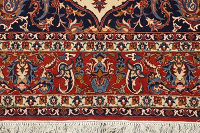 Lot 29 - A VERY FINE ISFAHAN RUG, CENTRAL PERSIA