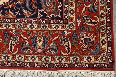 Lot 29 - A VERY FINE ISFAHAN RUG, CENTRAL PERSIA