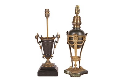 Lot 333 - TWO NEOCLASSICAL STYLE TABLE LAMPS