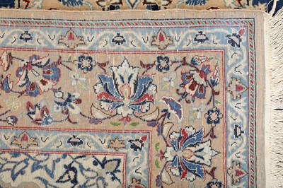 Lot 113 - AN EXTREMELY FINE ISFAHAN RUG, CENTRAL PERSIA