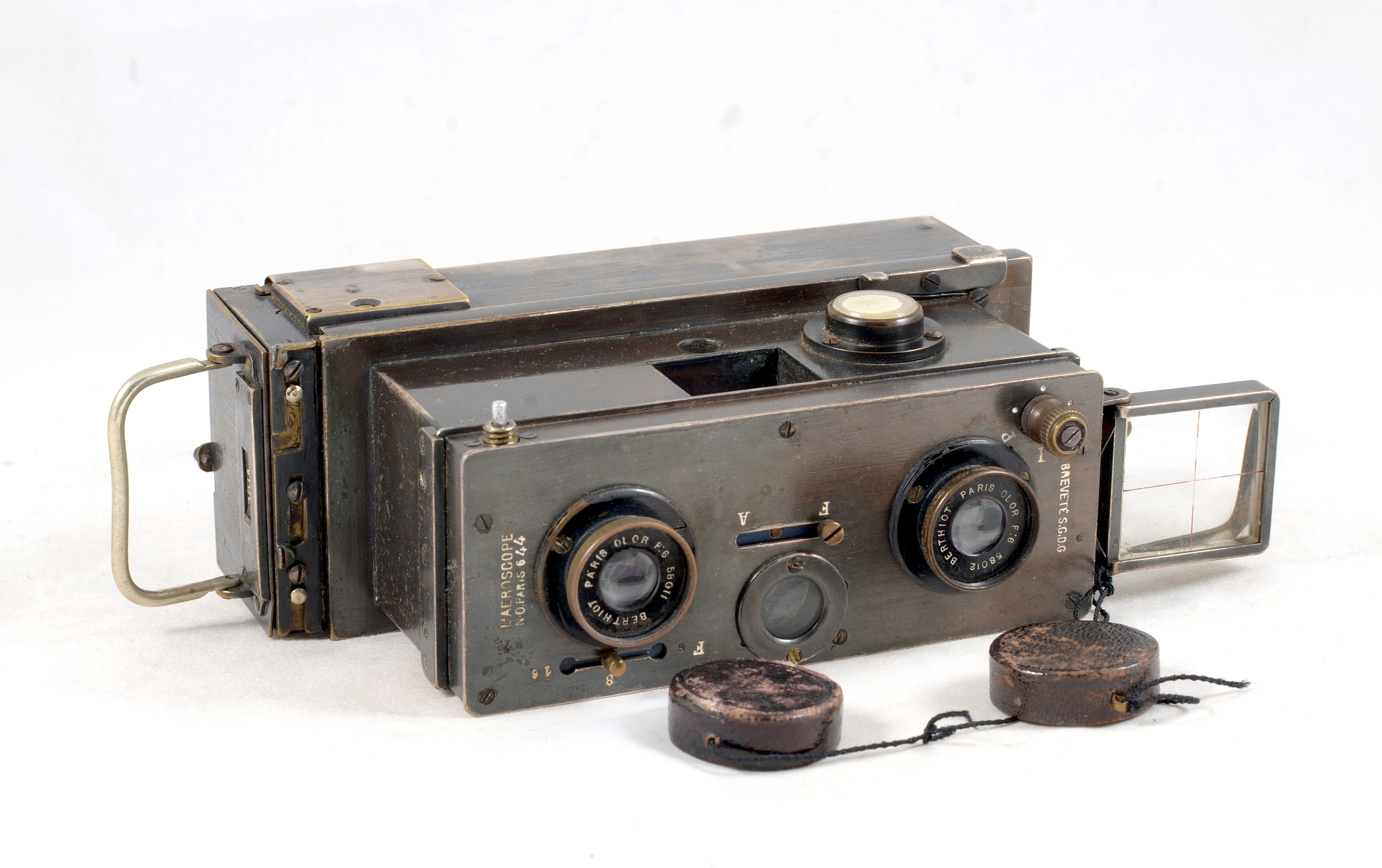 Ontoscope Paris BREVETE S.G.D.G. ステレオカメラ f5.5cm 4.5