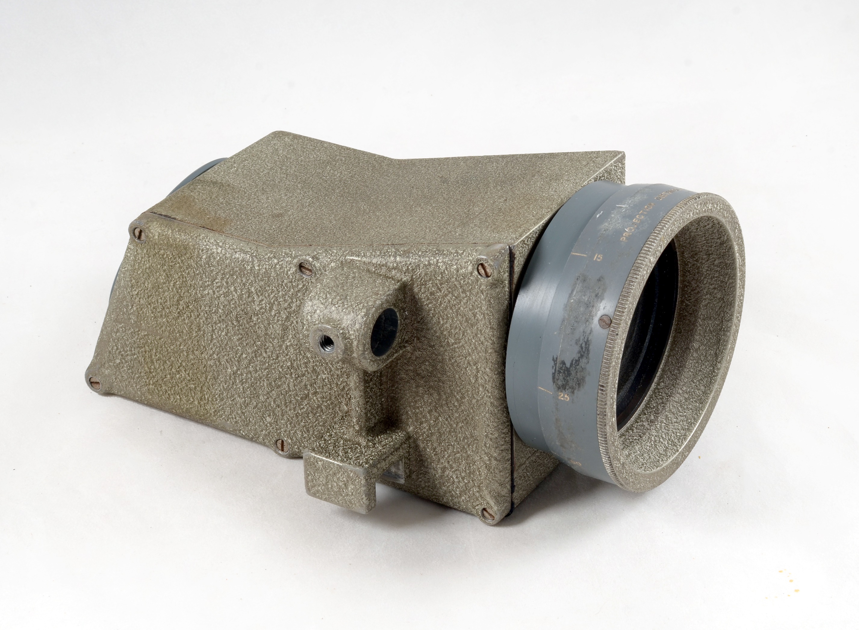 Lot 70 Two Large GB 16mm Anamorphic Projector Lenses.