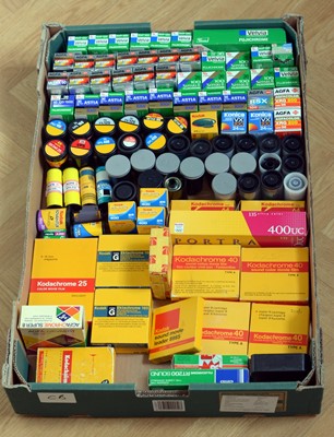 Lot 635 - Over 100 Rolls of Outdated Film.