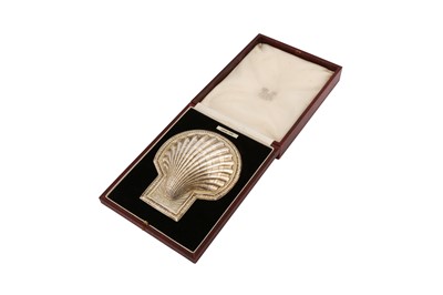 Lot 535 - An Elizabeth I sterling silver gilt sugar or spice box lid, London 1598 by a triangle intersected  (unidentified)