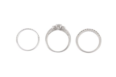 Lot 70 - Three diamond rings