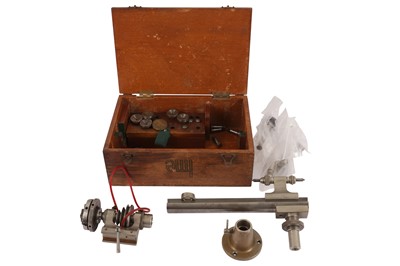 Lot 333 - AN I.M.E. FULLY FUNCTIONING WATCH-MAKER'S LATHE