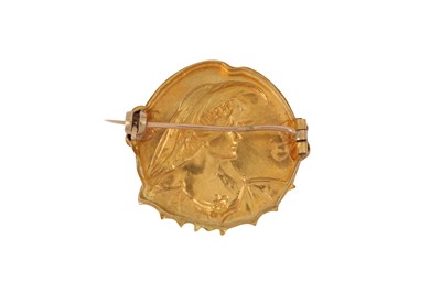 Lot 208 - A BROOCH BY ARMAND BARGAS, CIRCA 1900