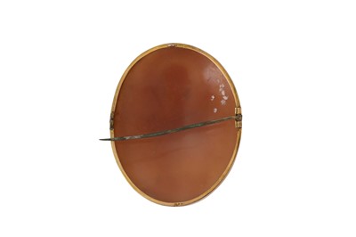 Lot 229 - A SHELL CAMEO BROOCH
