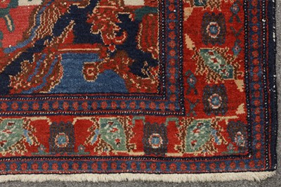 Lot 34 - AN ANTIQUE SENNEH RUG, WEST PERSIA