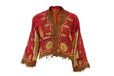 Lot 649 - A GROUP OF OTTOMAN METAL THREAD-EMBROIDERED VELVET COSTUMES