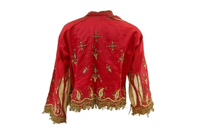 Lot 649 - A GROUP OF OTTOMAN METAL THREAD-EMBROIDERED VELVET COSTUMES