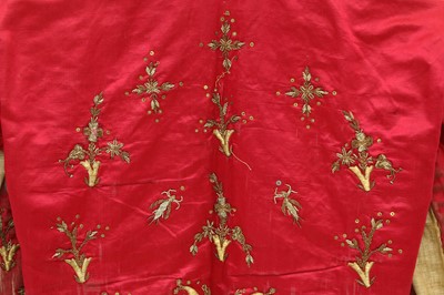 Lot 649 - A GROUP OF OTTOMAN METAL THREAD-EMBROIDERED VELVET COSTUMES