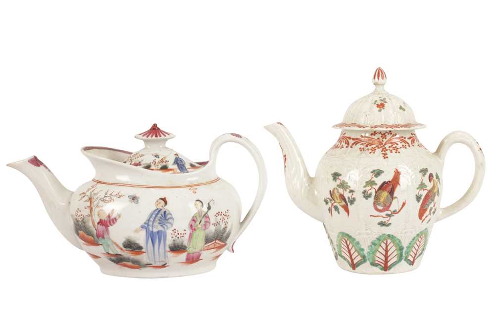 Lot 137 A SETH PENNINGTON (LIVERPOOL) PORCELAIN