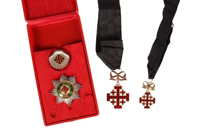 Lot 184 - ORDER OF THE HOLY SEPULCHER OF THE VATICAN - GRAND CROSS BREAST STAR