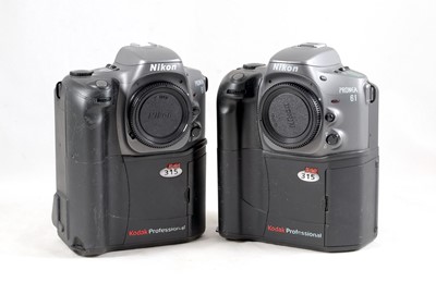 Lot 467 - Pair of Kodak DCS315 DSLR Digital Camera Bodies.