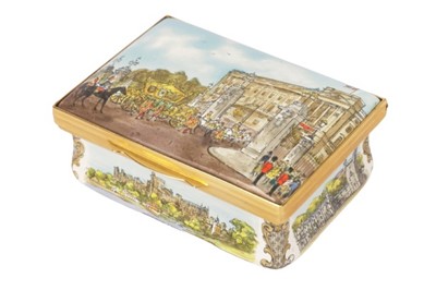Lot 90 - TWO LIMITED EDITION HALCYON DAYS COMMEMORATIVE BOXES