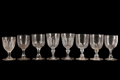 Lot 52 - A COLLECTION OF EIGHT RUMMERS, 19TH CENTURY