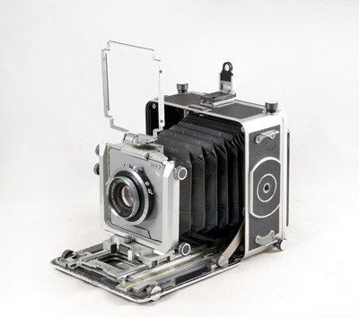Lot 33 - A 5x4 MPP Micro Technical Camera & Roll Film Back.