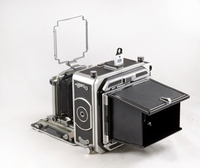 Lot 33 - A 5x4 MPP Micro Technical Camera & Roll Film Back.