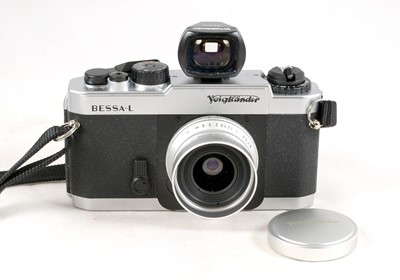 Lot 431 - Silver Voigtlander Bessa-L, Leica Screw Mount Body.