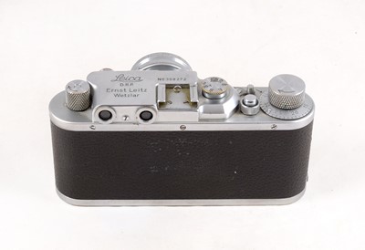 Lot 132 - A Chrome Leica II, circa 1938. #308272.