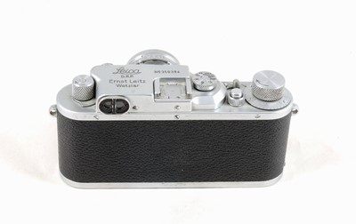 Lot 135 - A Chrome Leica IIIb, circa 1940.