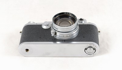 Lot 136 - A Chrome Leica IIIc, circa 1950.