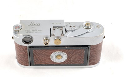 Lot 156 - A Recovered Chrome Leica M1, circa 1961.