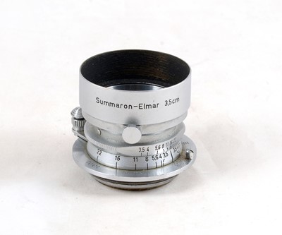 Lot 247 - Leitz Summaron 3.5cm f3.5 Screw Mount Lens.