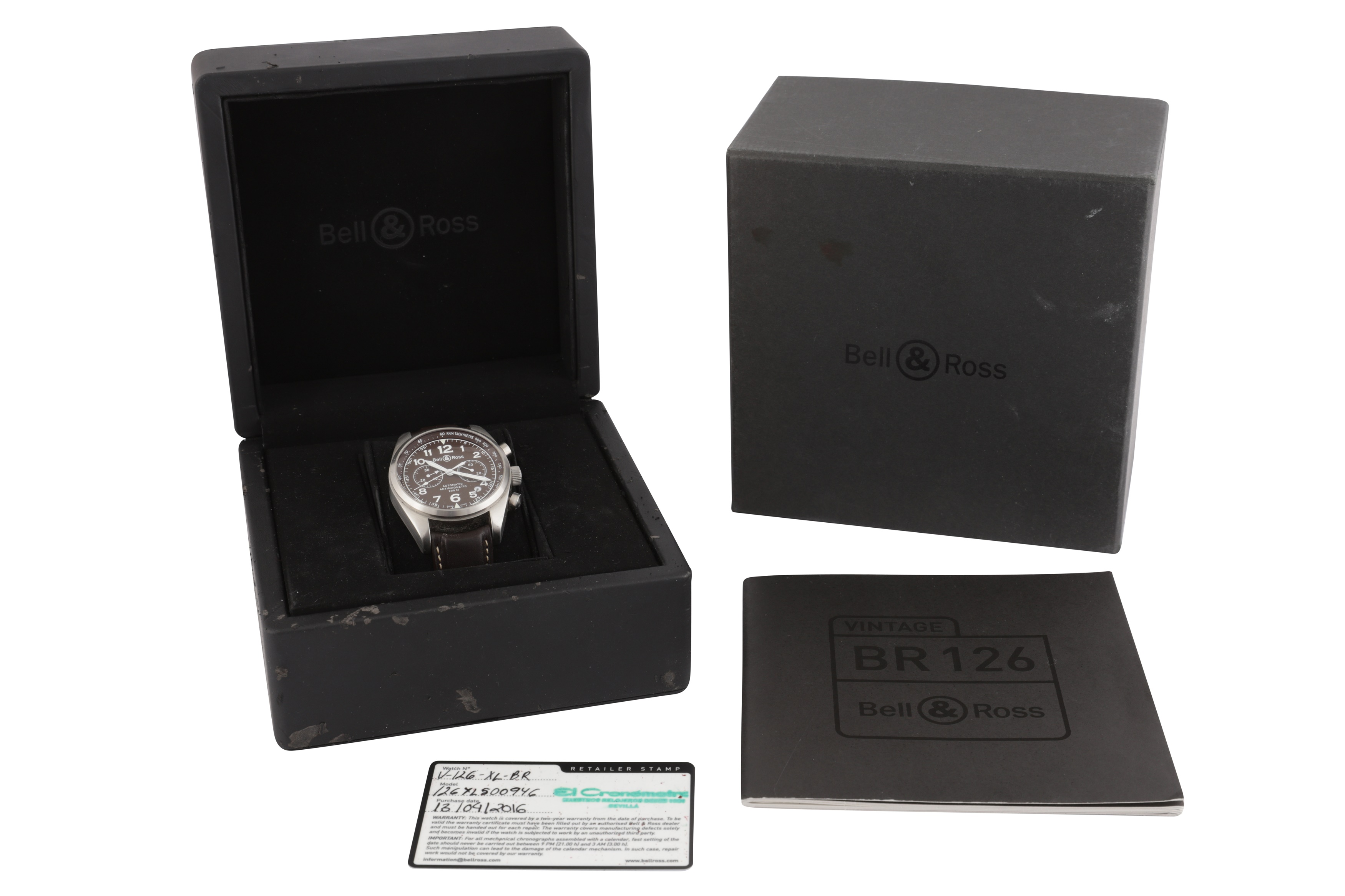 Lot 440 BELL AND ROSS.