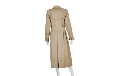 Lot 237 - Burberry Beige Classic Trench Coat - Size 8