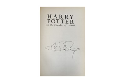 Lot 80 - Rowling. Collection fo Harry Potter novels signed by the author.
