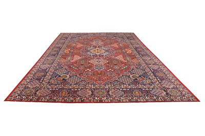 Lot 120 - A FINE ISFAHAN CARPET, CENTRAL PERSIA