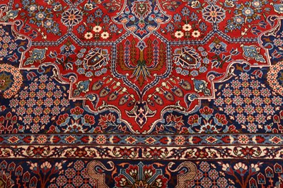 Lot 120 - A FINE ISFAHAN CARPET, CENTRAL PERSIA
