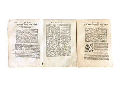 Lot 213 - Germany.- Early maps and views