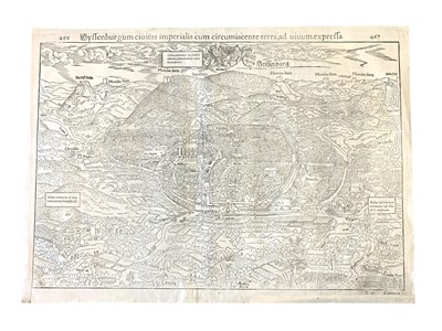 Lot 213 - Germany.- Early maps and views